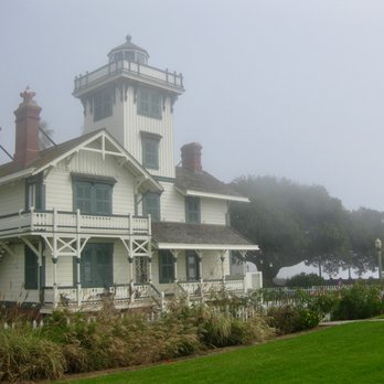 Point Fermin Lighthouse Foggy