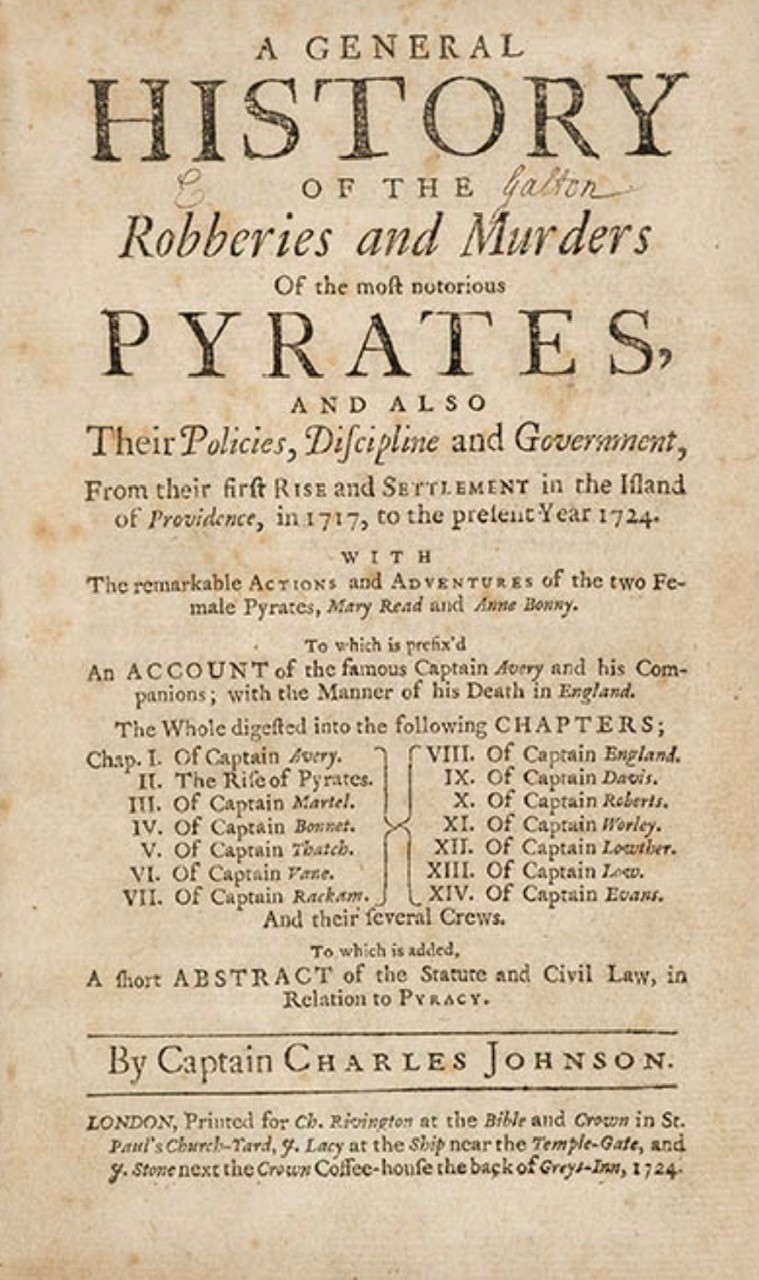 A General History...Pyrates
