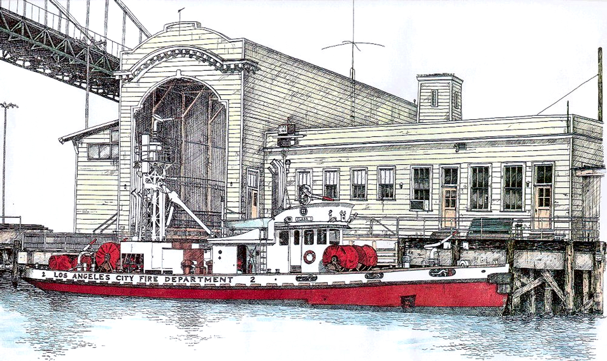 LA City Fireboat No. 2 Ralph J. Scott