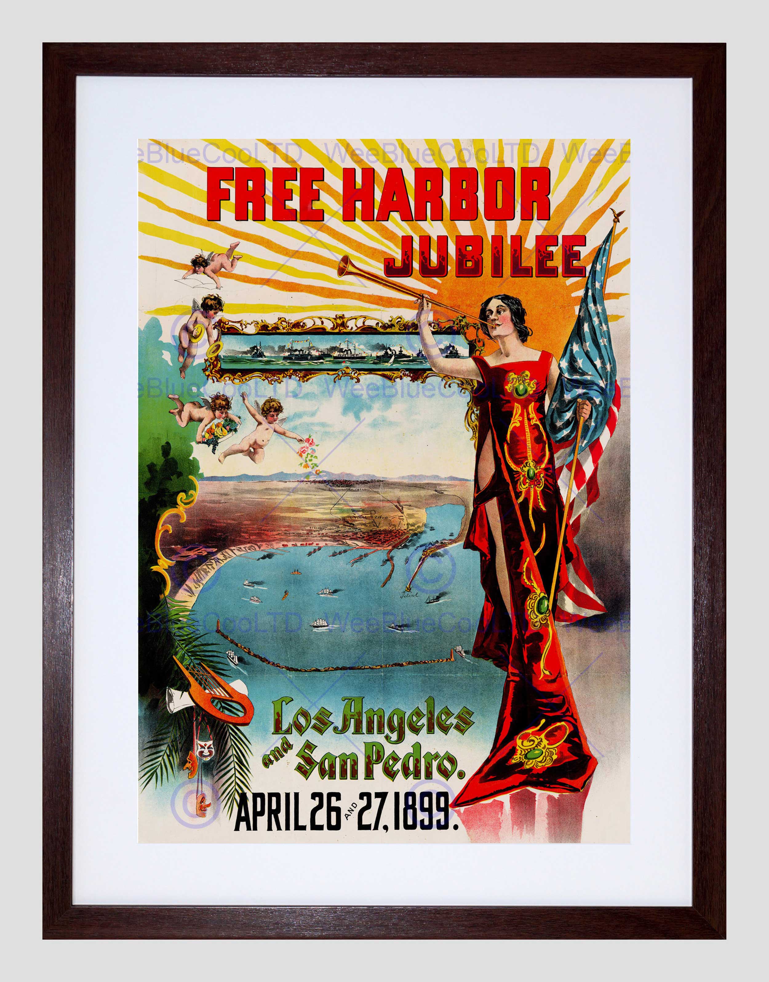 Free Harbor Jubilee Poster