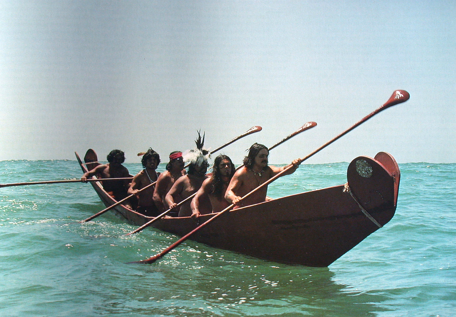 Modern Tongva Boat
