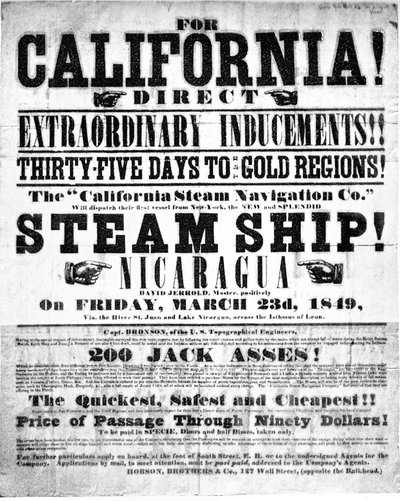 Steam Ship Poster